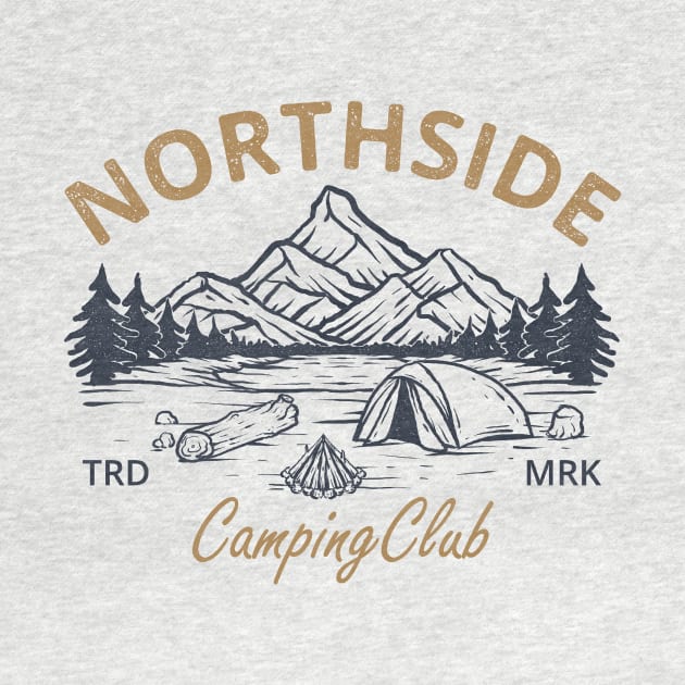 Northside - Camping Club by Fledermaus Studio